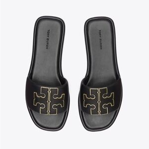 Tory Burch Double T Sport Slide size 7